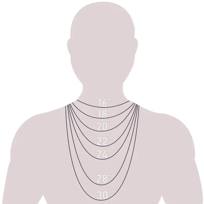 14K Solid Gold Herringbone Necklace Necklaces - DailySale