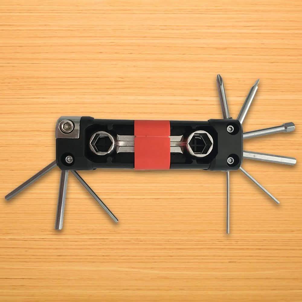 15-in-1 Multifunction Pocket Bike Tool Kit Sports & Outdoors - DailySale