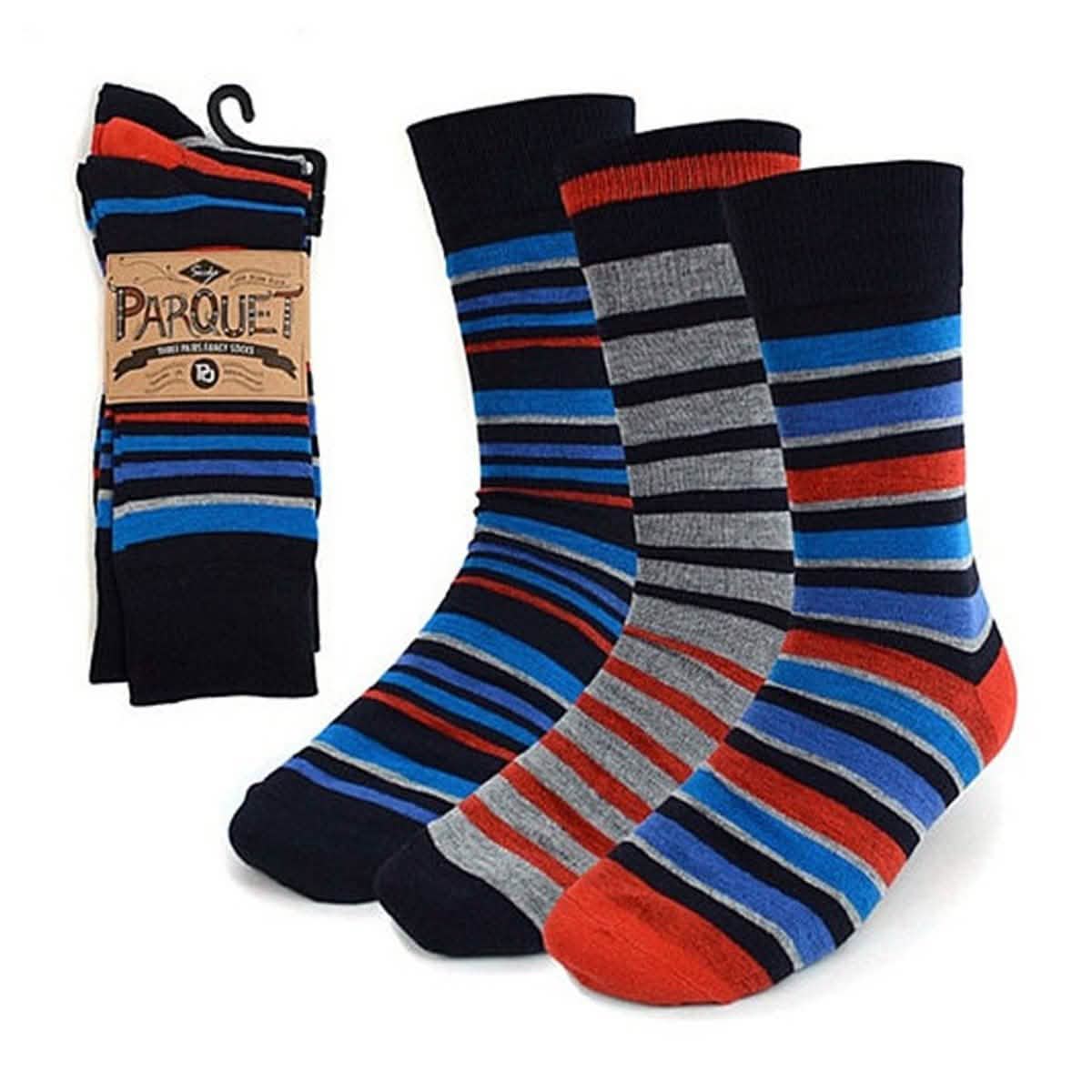 15 Pairs: Parquet Men's Patterned Fancy Socks Men's Apparel - DailySale