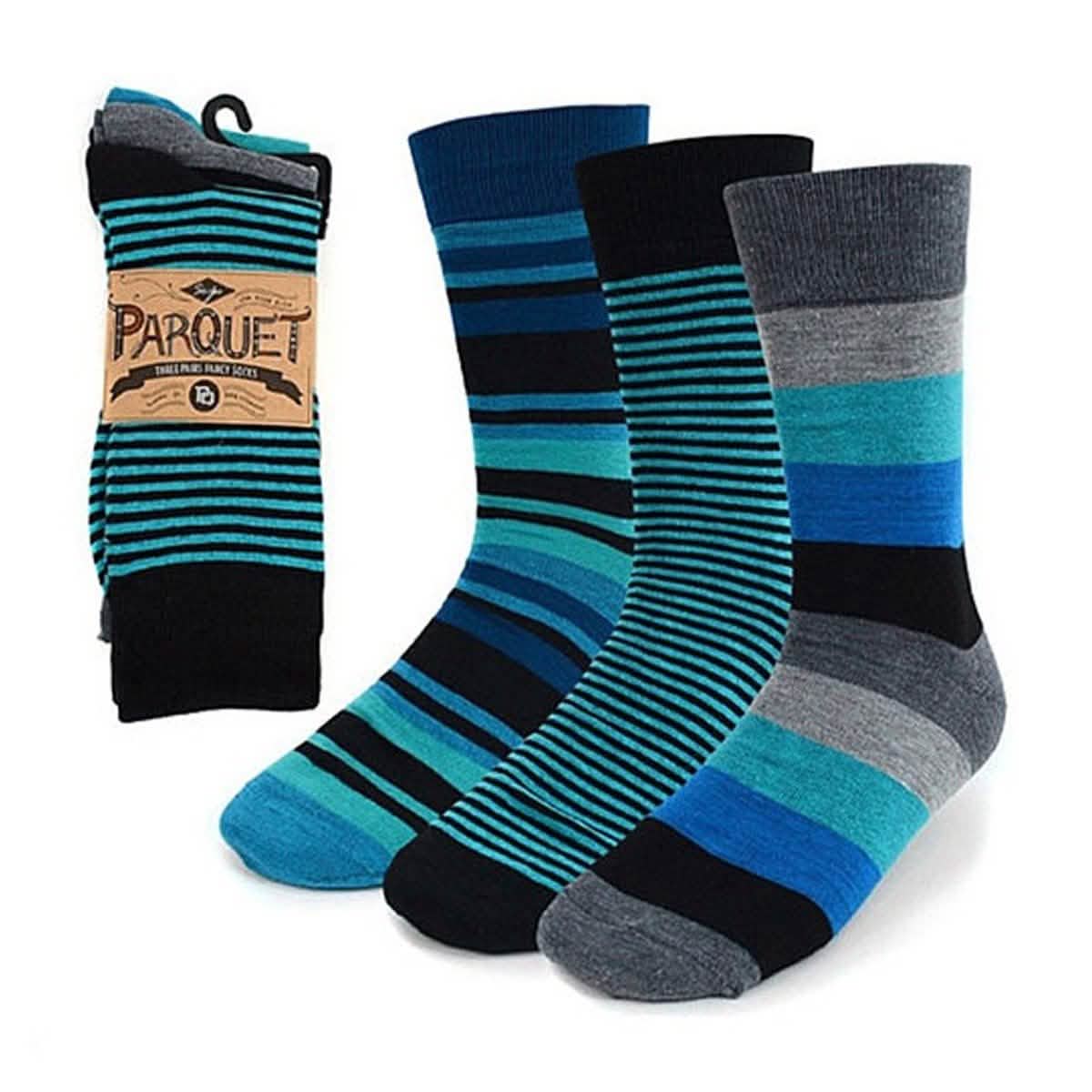 15 Pairs: Parquet Men's Patterned Fancy Socks Men's Apparel - DailySale
