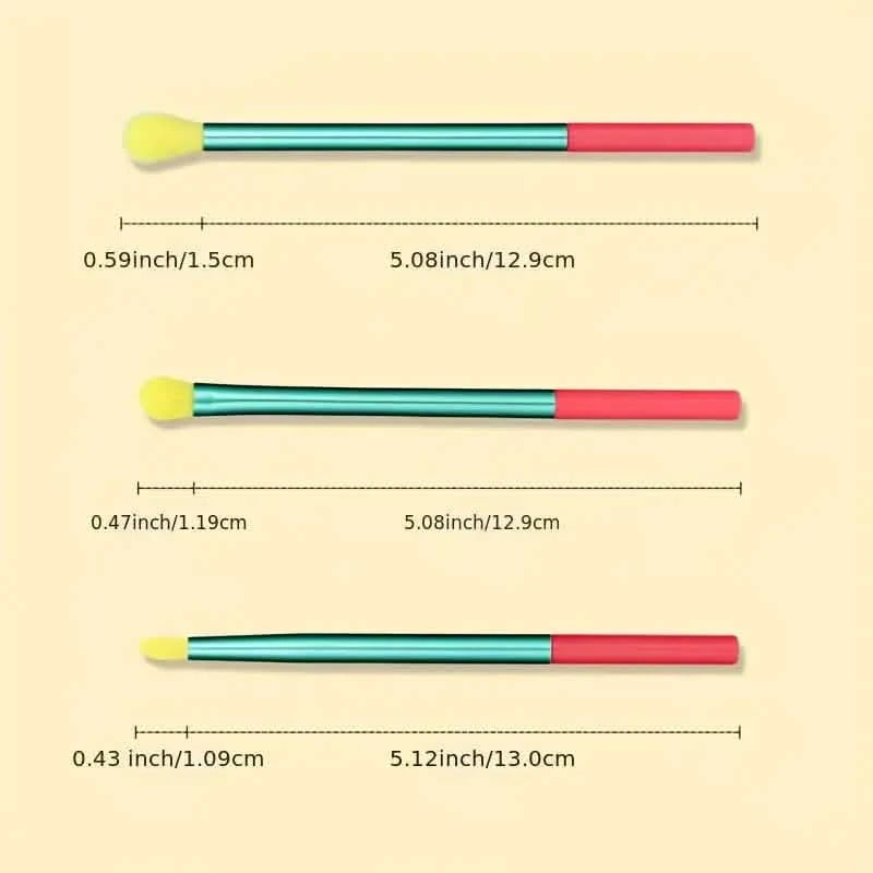 15-Pieces: Rainbow Color High Quality Makeup Brush Set Beauty & Personal Care - DailySale
