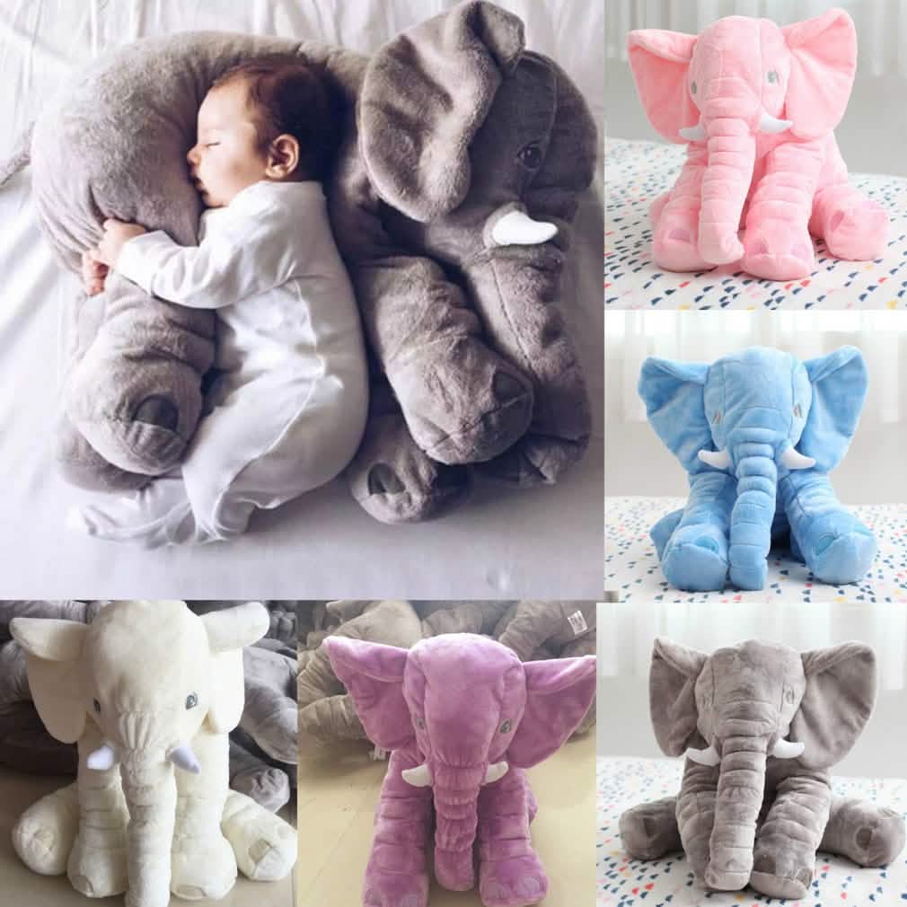 Elephant Plush Pillow - Assorted Colors - DailySale, Inc