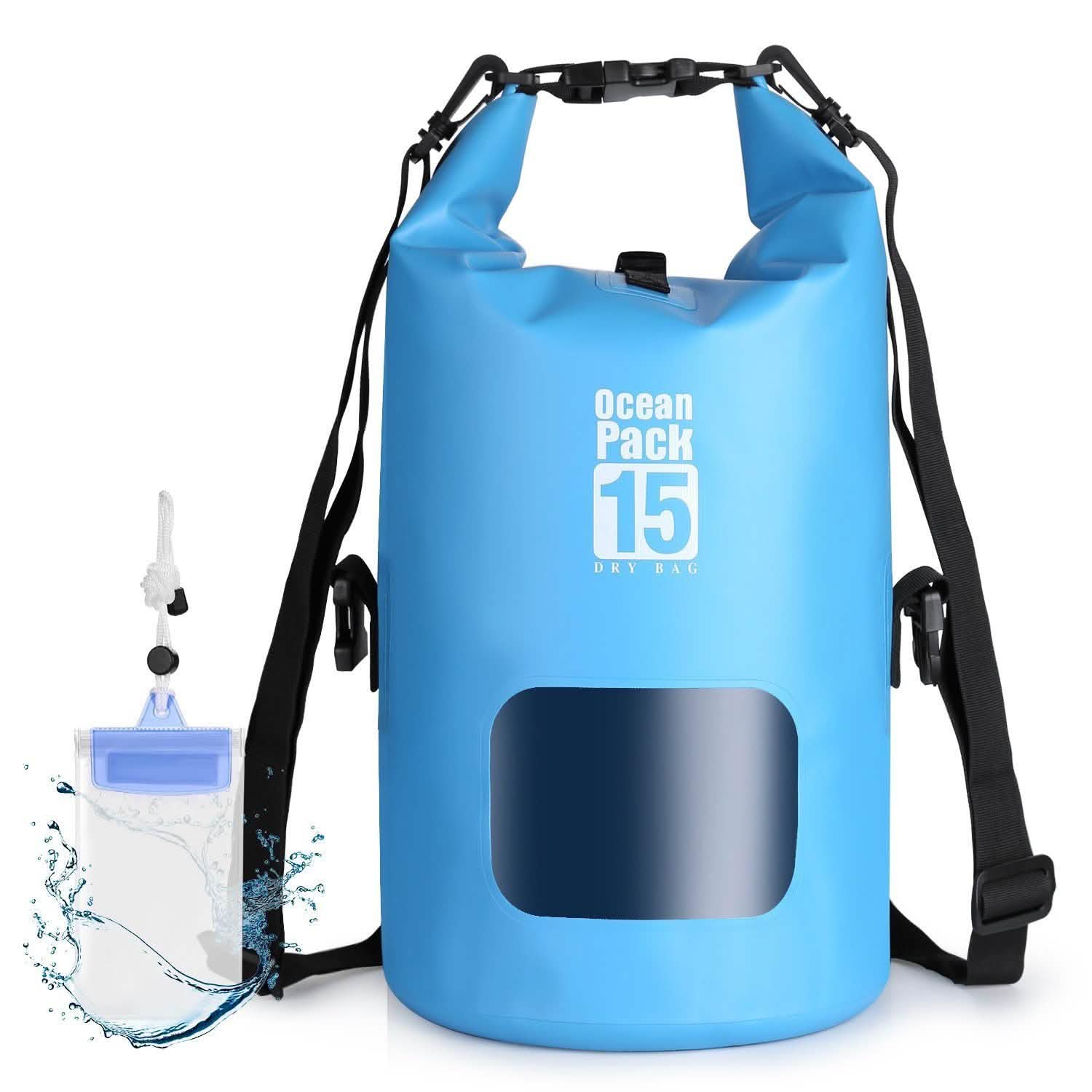 15L Waterproof Lightweight Dry Bag Bags & Travel - DailySale