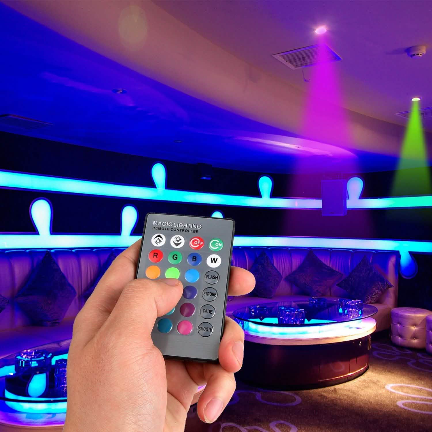 16 Colors Change LED Bulbs E27 3W RGD Dimmable Mood Lighting Lamp Lighting & Decor - DailySale