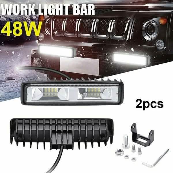 16 LEDs 48w DRL LED Work Light Driving Lamp Automotive - DailySale