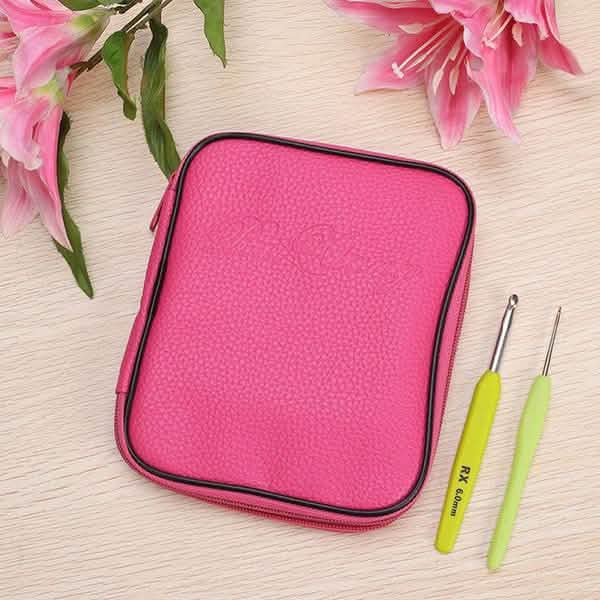 16-Piece: Colored Crochet Hooks Yarn Everything Else - DailySale