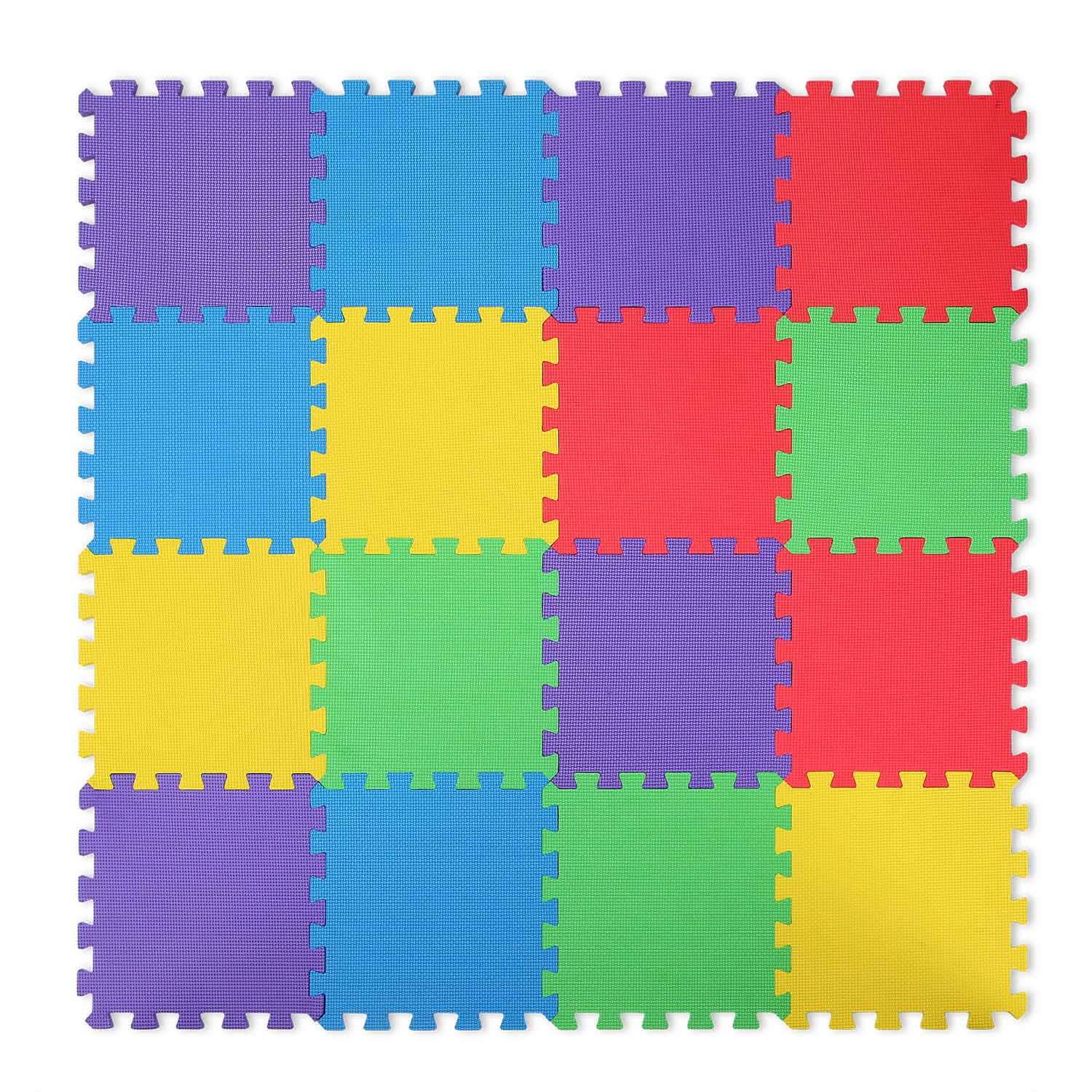 16-Pieces: Kids Puzzle Exercise Play Mat Toys & Games - DailySale