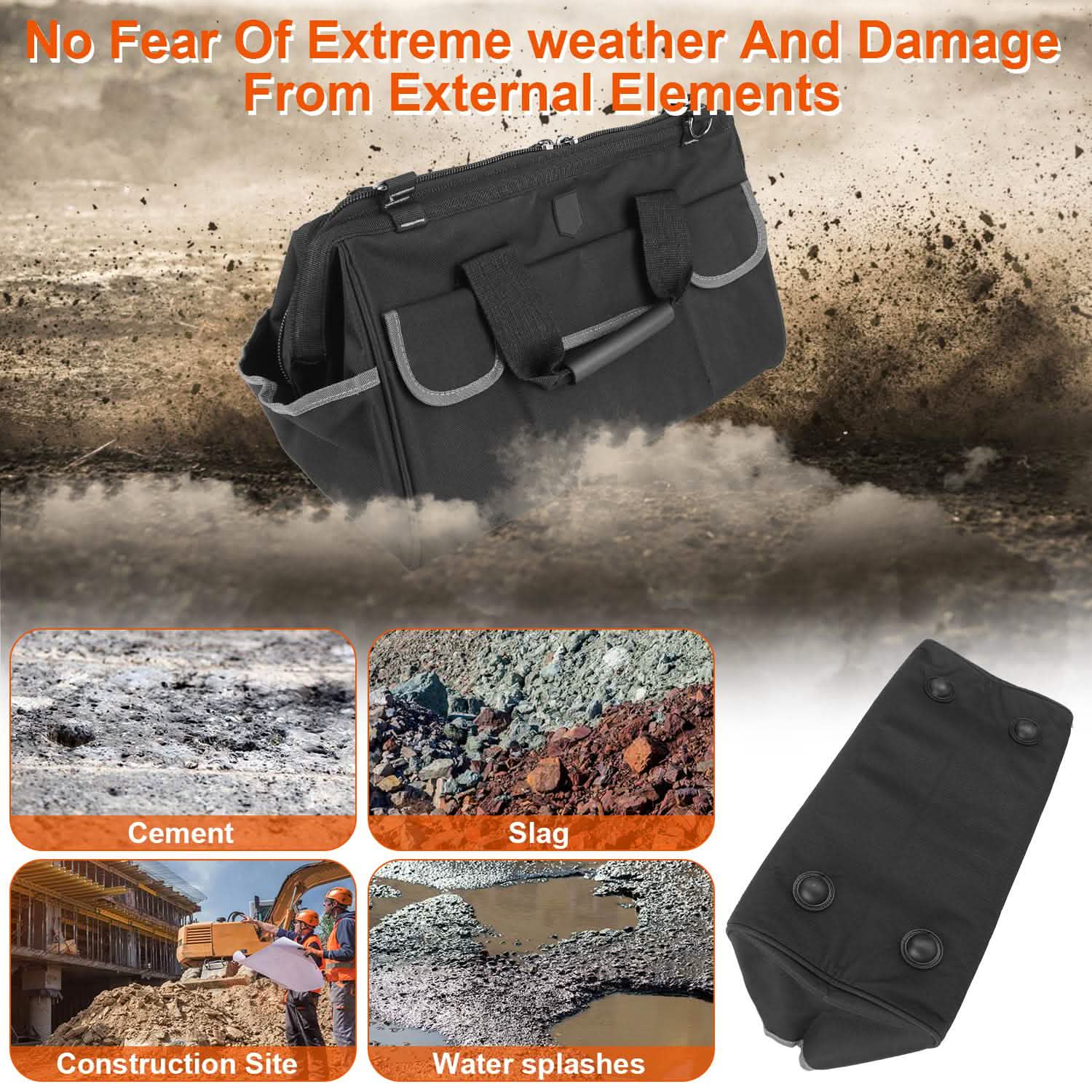 16.7-Inch Tool Storage Multi-Purpose Bag Everything Else - DailySale