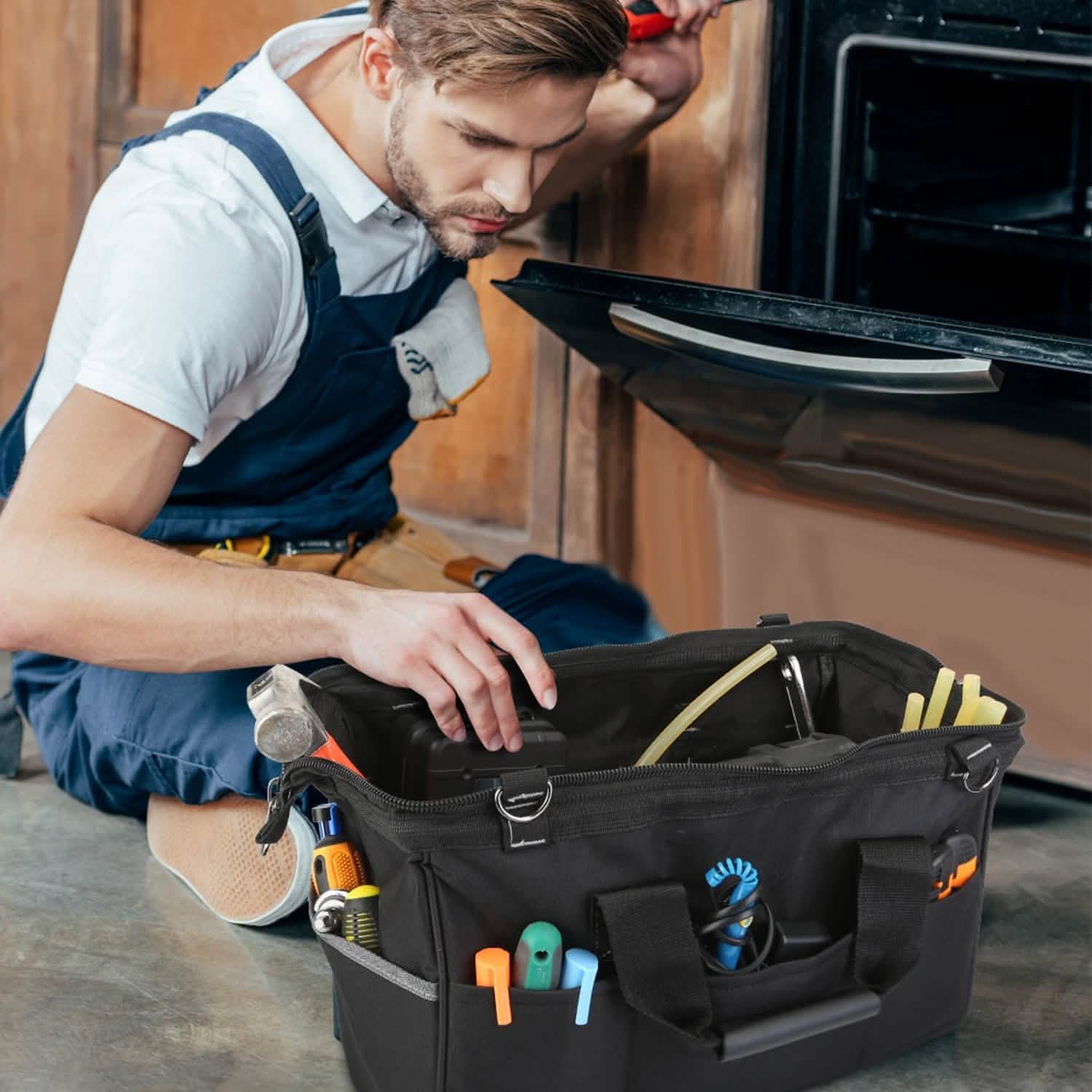 16.7-Inch Tool Storage Multi-Purpose Bag Everything Else - DailySale