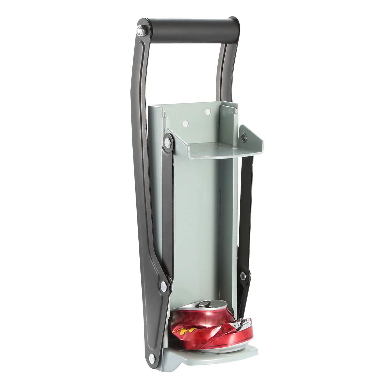 16oz Can Crusher Heavy Duty Metal with Bottle Opener Wall Mounted Kitchen & Dining - DailySale