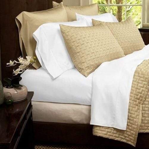 1800 Series Sheets Super-Soft Bamboo Fiber - Assorted Colors and Sizes Linen & Bedding California King White - DailySale