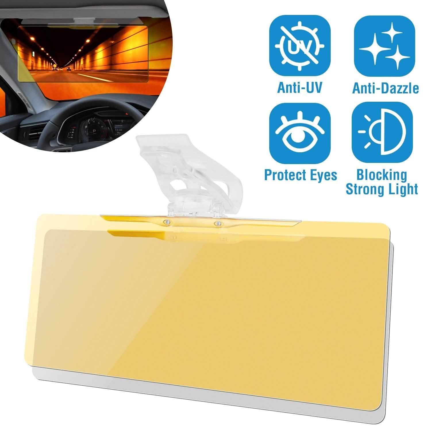 2-in-1 Anti-Glare Auto Sun Visor Automotive - DailySale