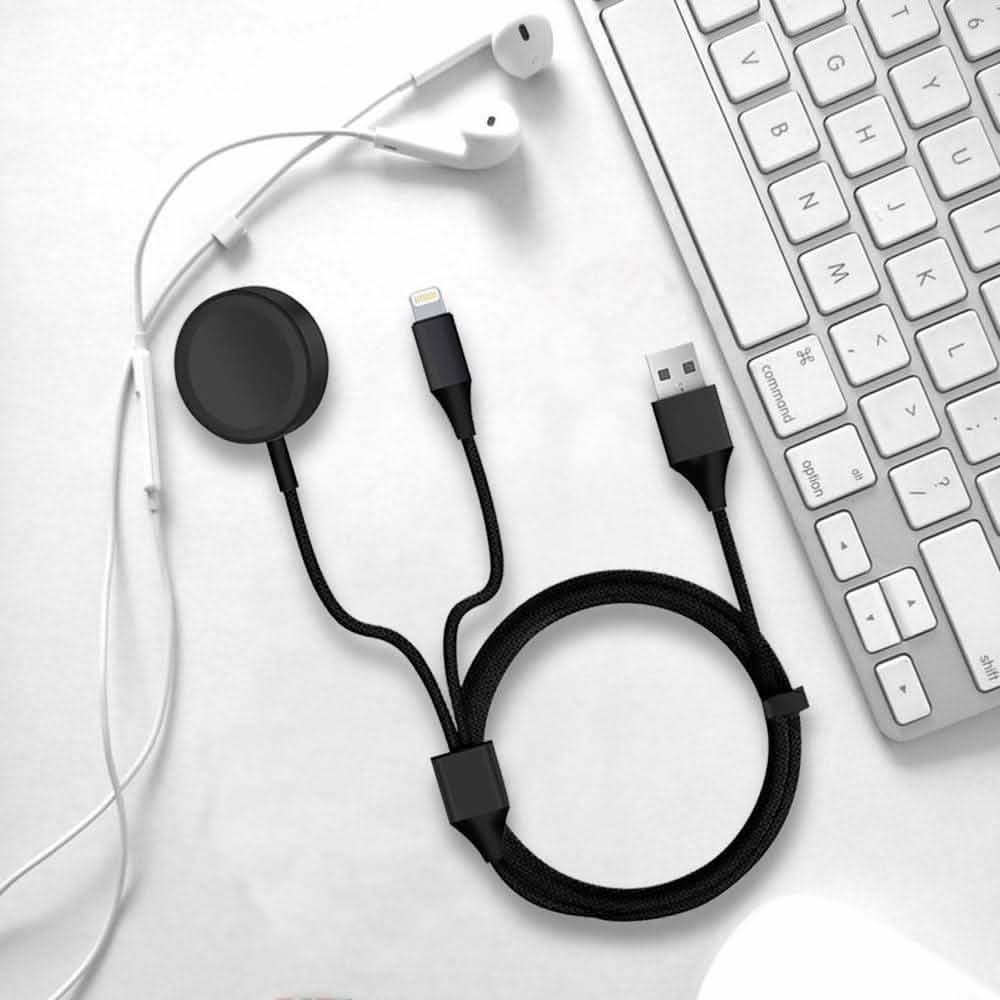 2-in-1 Apple Watch and iPhone Charger Mobile Accessories - DailySale