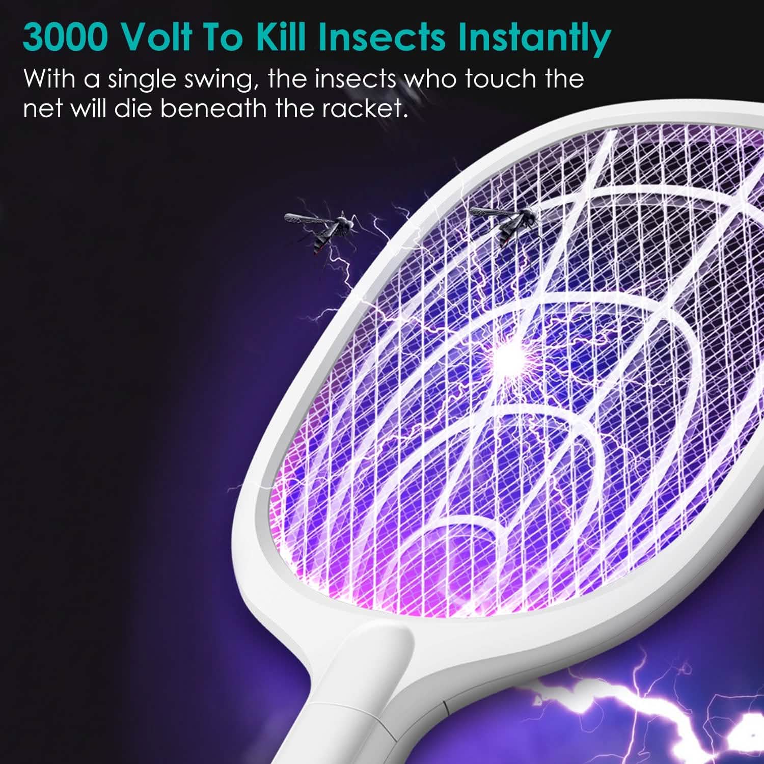 2-in-1 Electric Rechargeable Bug Zapper Insect Killer Pest Control - DailySale