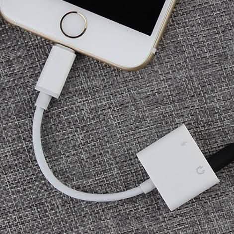 2-in-1 for Lightning Adapter For iPhone 7 8 Plus 10 X Mobile Accessories - DailySale