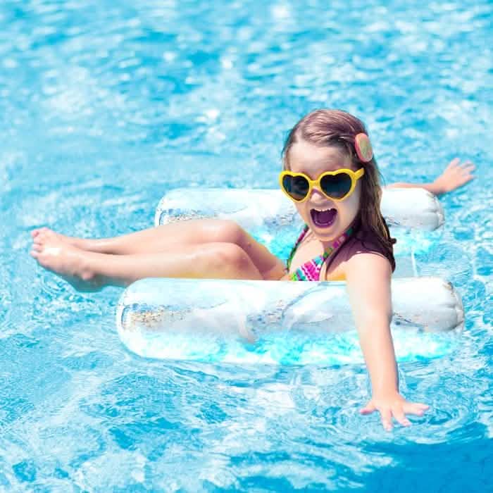 2-in-1 Pool Hammock Lounger and Chair Sports & Outdoors Blue - DailySale