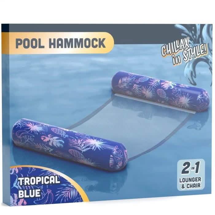 2-in-1 Pool Hammock Lounger and Chair Sports & Outdoors - DailySale