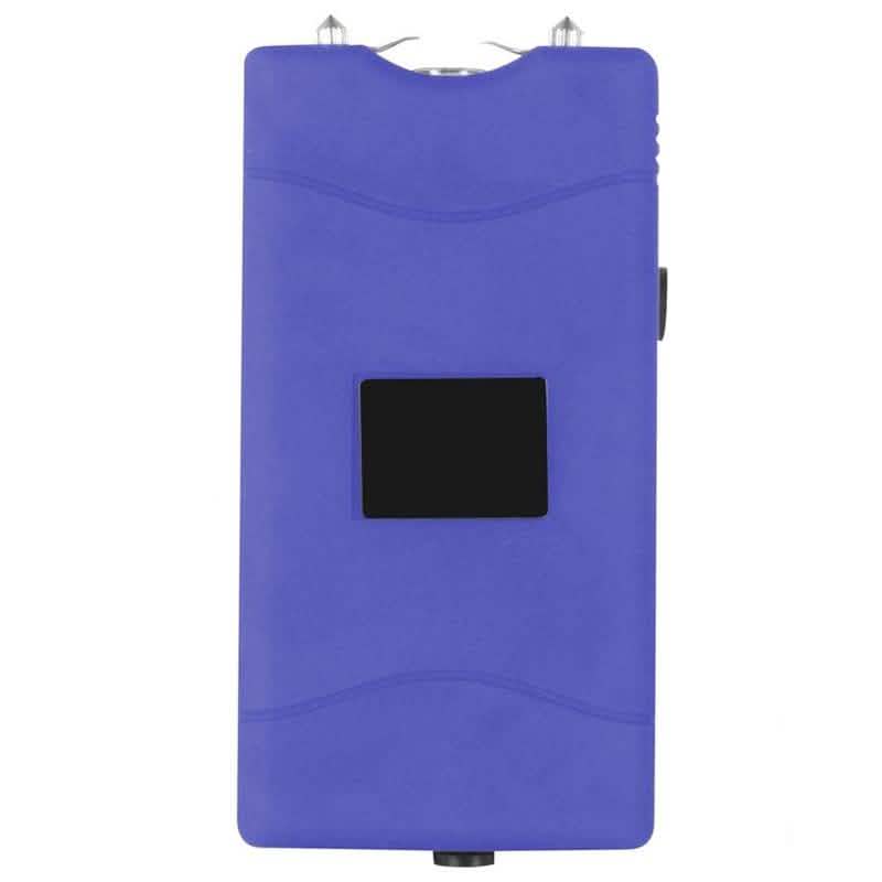 2-in-1 Self Defense 18,000,000V Volt Stun Gun with LED Flashlight Sports & Outdoors Purple - DailySale