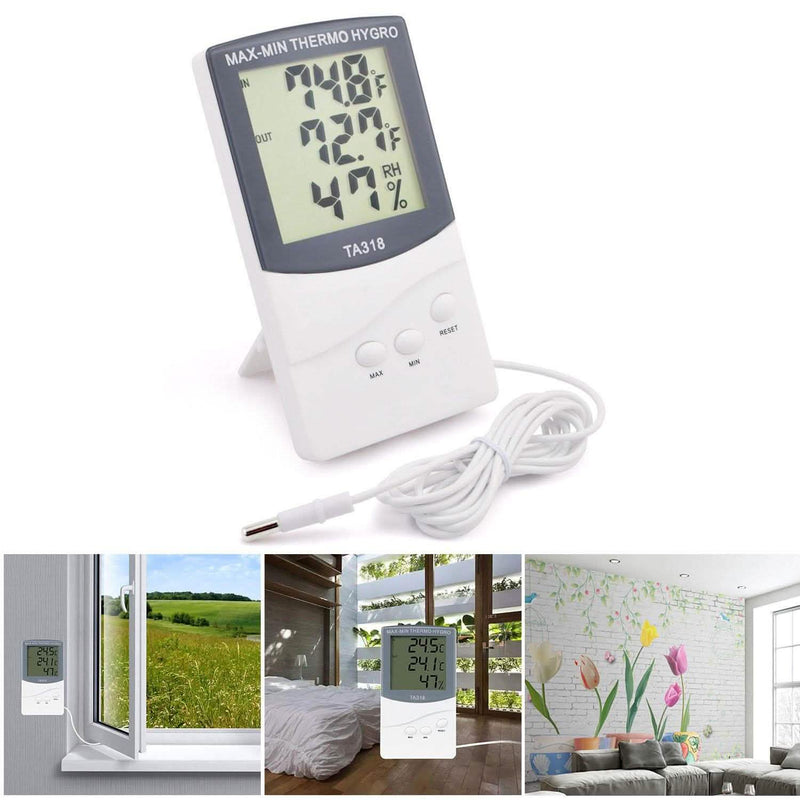 2-in-1 Thermometer and Hygrometer Household Appliances - DailySale