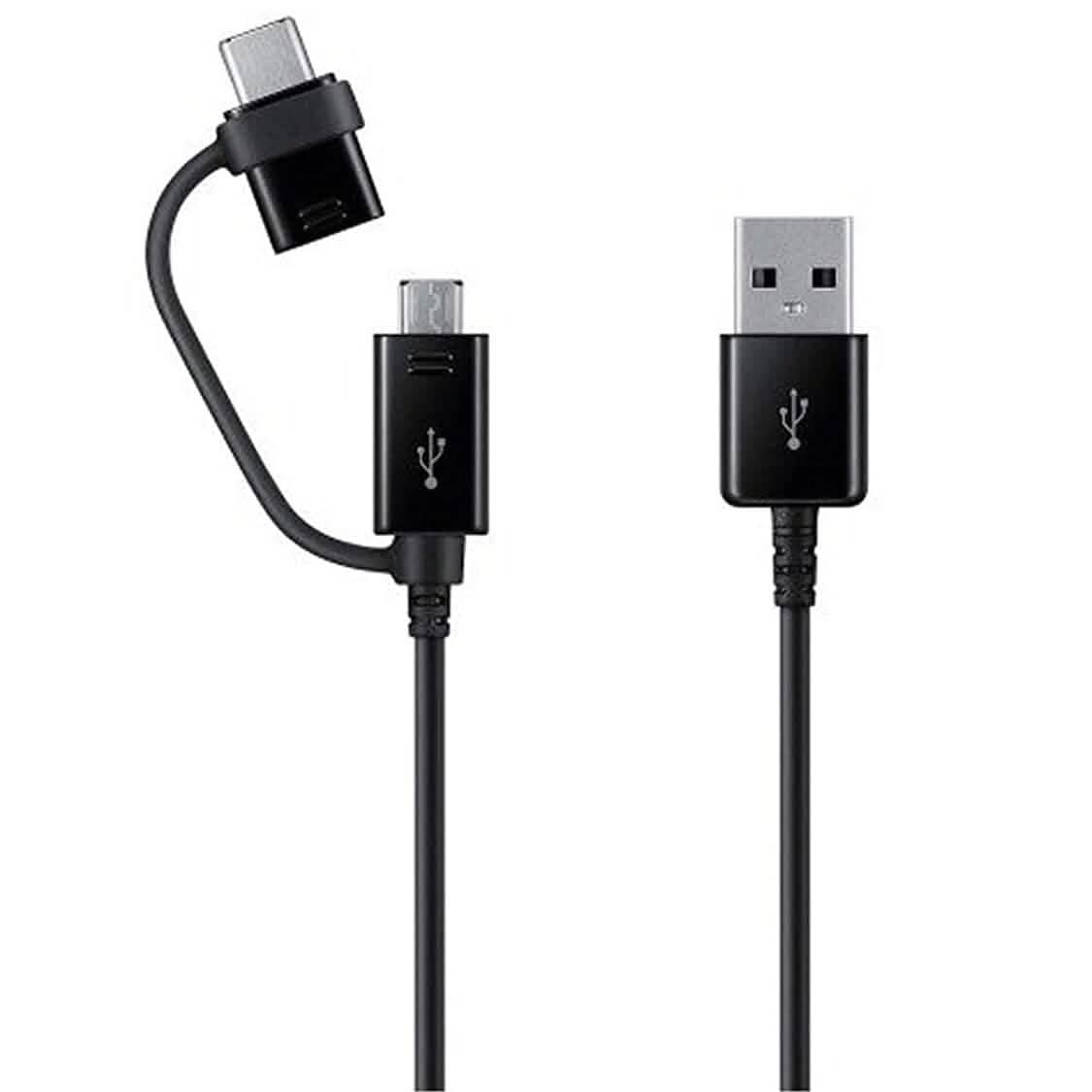 2-in-1 Type C Micro USB Cable Mobile Accessories - DailySale