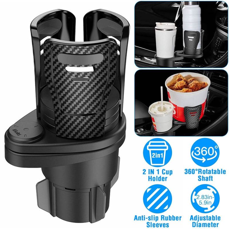 2-in-1 Universal Car Cup Mount Holder Automotive - DailySale