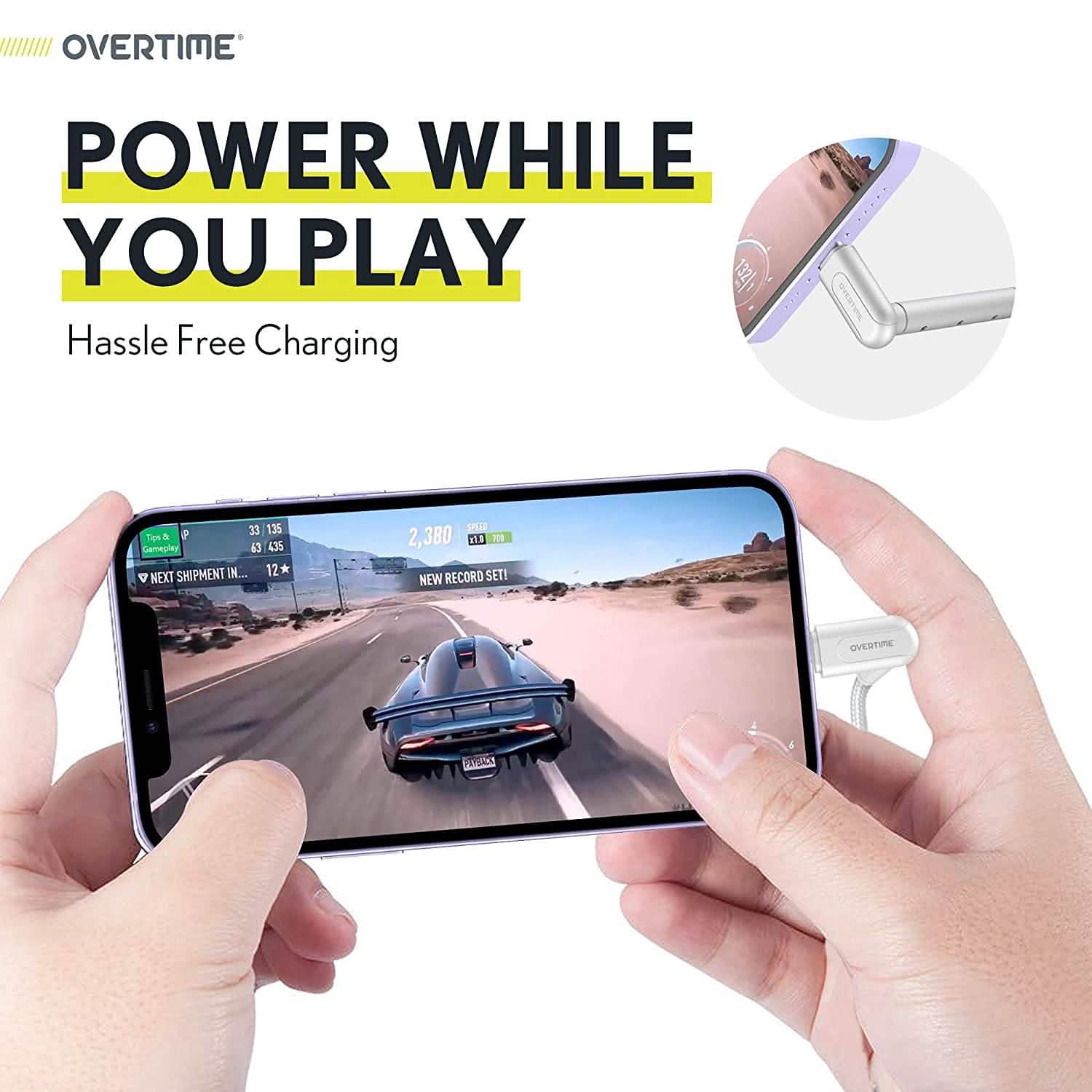 2-in-11 Charging Cable with Built in Stand Mobile Accessories - DailySale