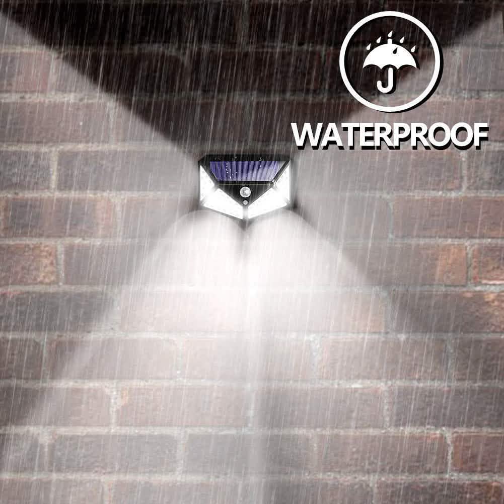 2-Pack: 100-LED Solar Powered Motion Sensor Lights With 270° Wide Angle Lighting & Decor - DailySale