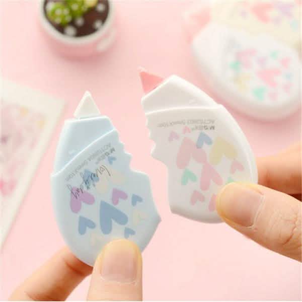 2-Pack: 10m Heart Shape Correction Tape Art & Craft Supplies - DailySale