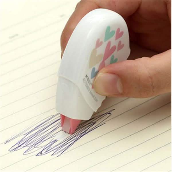 2-Pack: 10m Heart Shape Correction Tape Art & Craft Supplies - DailySale