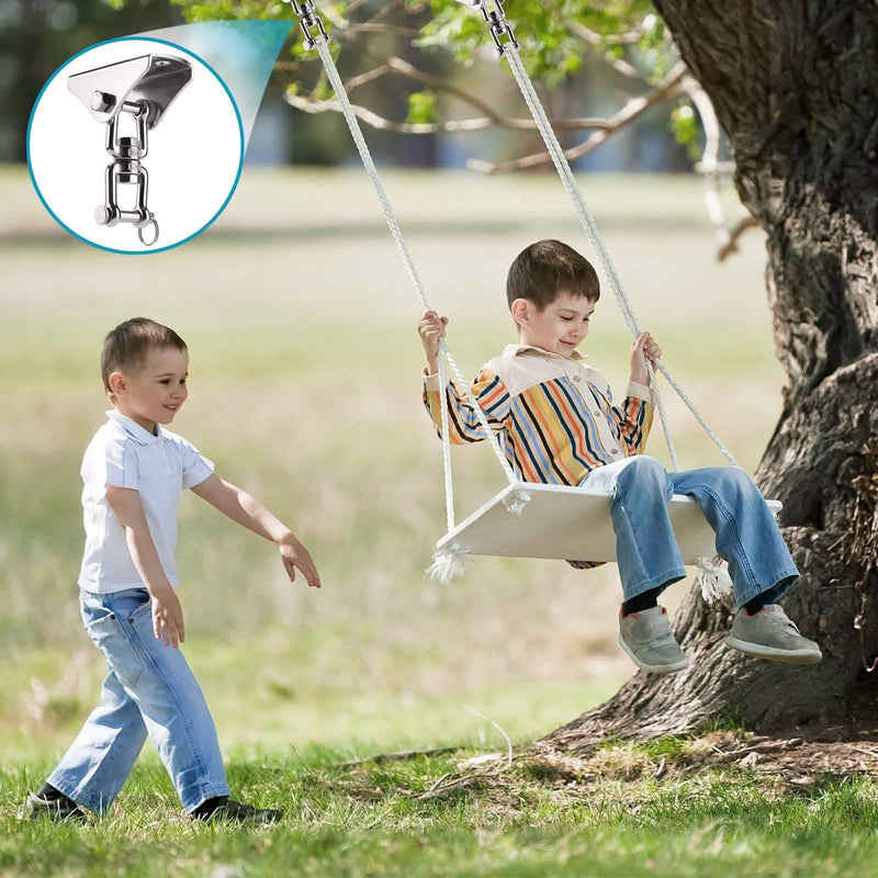 2-Pack: 360° Rotation Swing Hanger Brackets Set Everything Else - DailySale