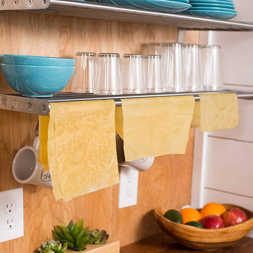 2-Pack: 4 Variety Beeswax Food Wraps Kitchen & Dining - DailySale