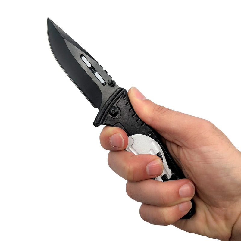 2-Pack: 7.75" Spring Assisted Knife Tactical - DailySale