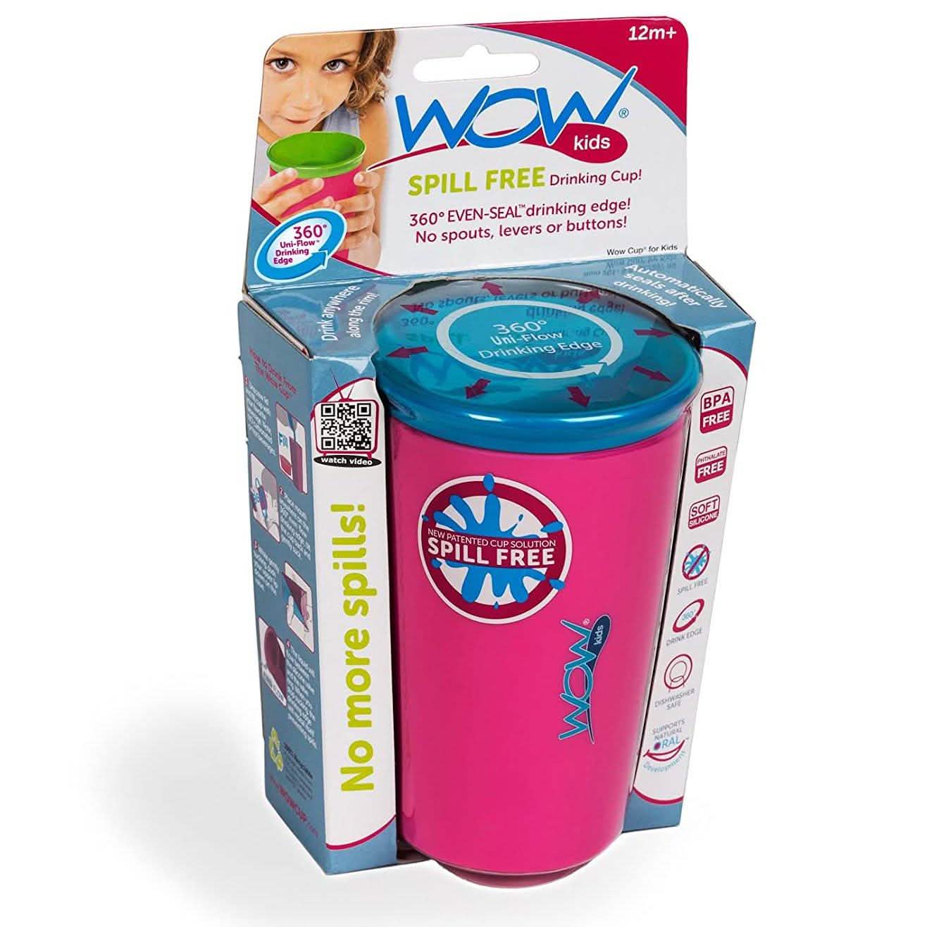 2-Pack: 9 Oz 360 Spill Free Wow Drinking Cup for Kids Kitchen & Dining - DailySale