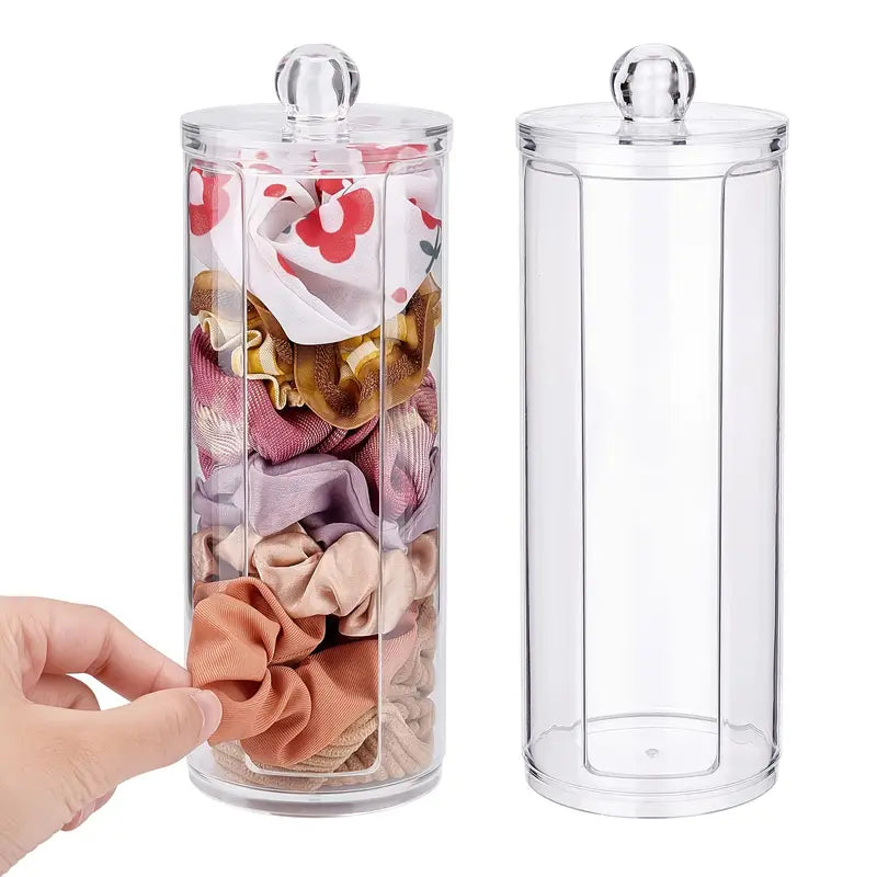 2-Pack: Acrylic Scrunchie Holder Organizer