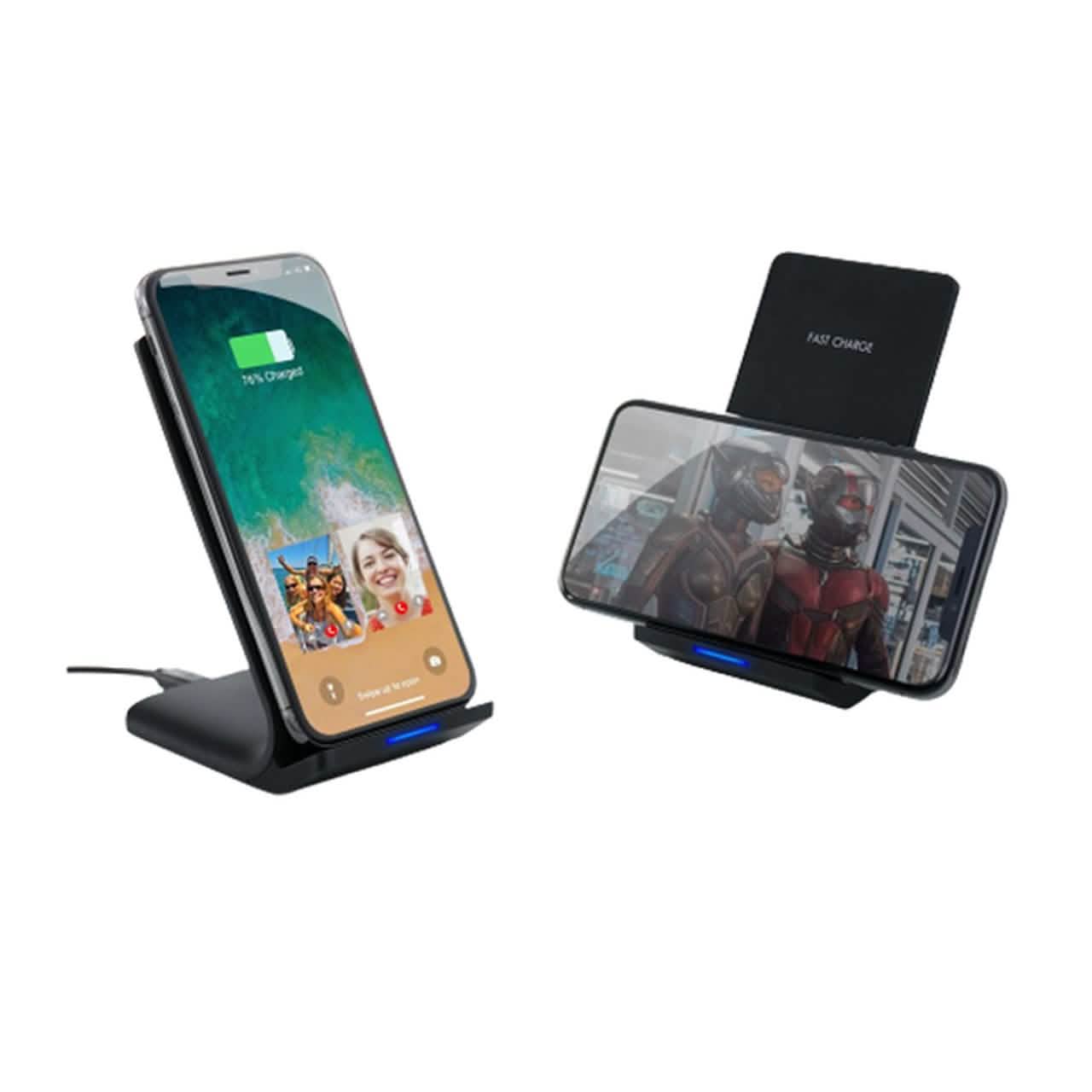 2-Pack: Adjustable Qi Device Wireless Rapid Charger Mobile Accessories - DailySale