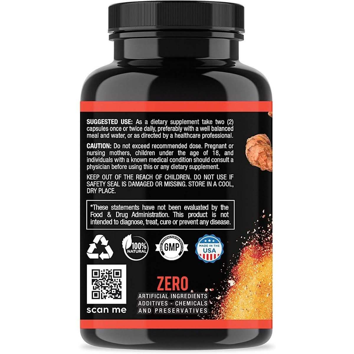 2-Pack: Angry Supplement Apple Cider Vinegar + Beetroot and Turmeric & Ginger Capsules Wellness & Fitness - DailySale