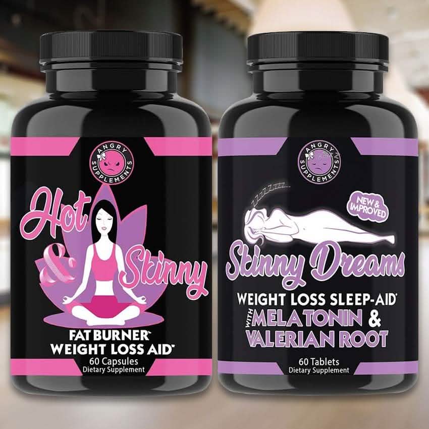2-Pack: Angry Supplements Day and Night Time Diet Pills Wellness & Fitness - DailySale