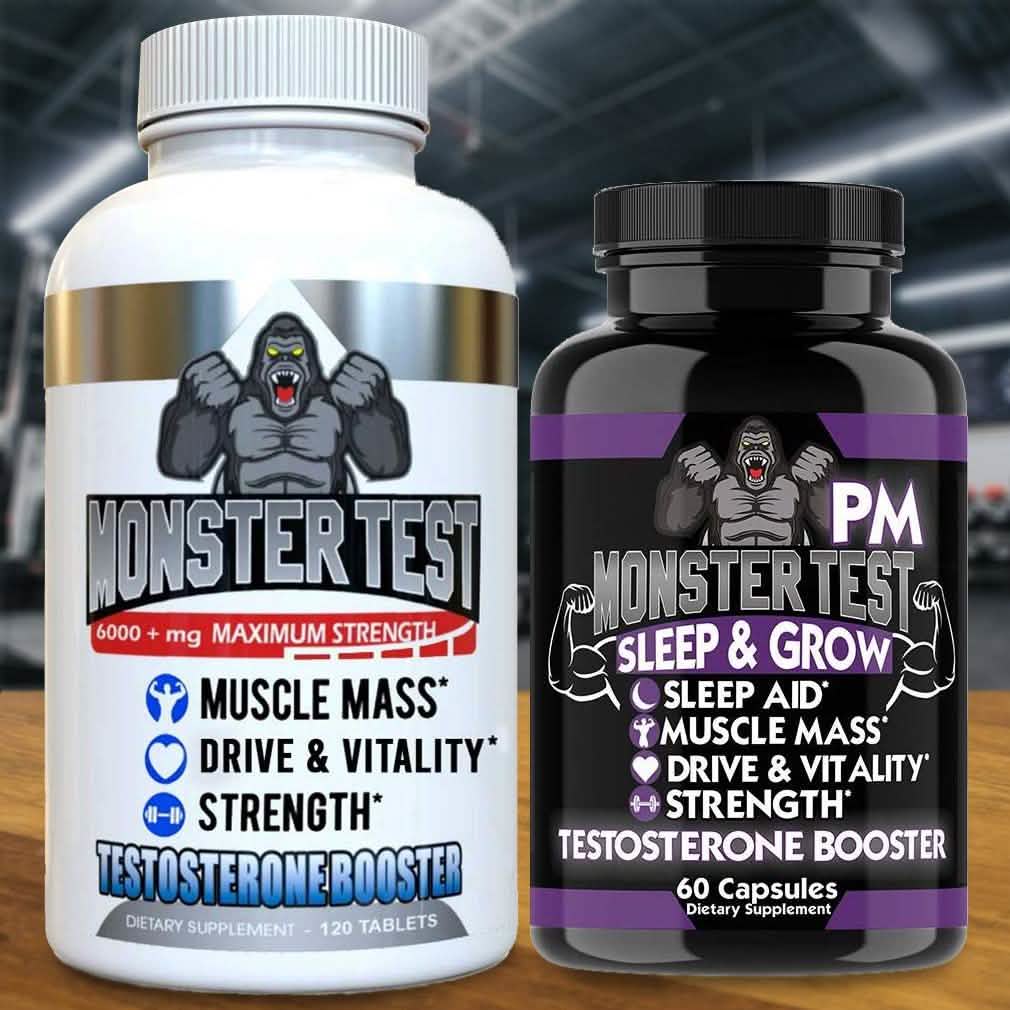 2-Pack: Angry Supplements Test Booster for Men Wellness & Fitness - DailySale