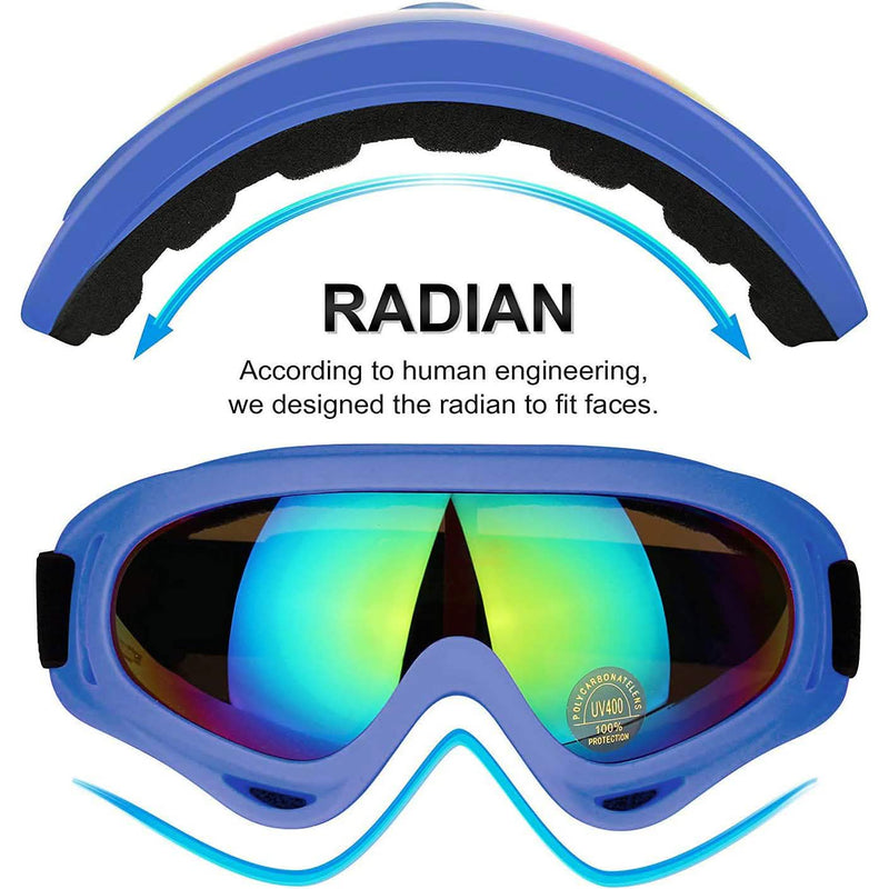 2-Pack: Anti-Scratch Dustproof Sports Goggles Sports & Outdoors - DailySale
