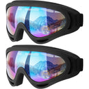 2-Pack: Anti-Scratch Dustproof Sports Goggles Sports & Outdoors Multicolor/Multicolor - DailySale