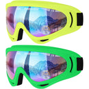 2-Pack: Anti-Scratch Dustproof Sports Goggles Sports & Outdoors Yellow/Green - DailySale