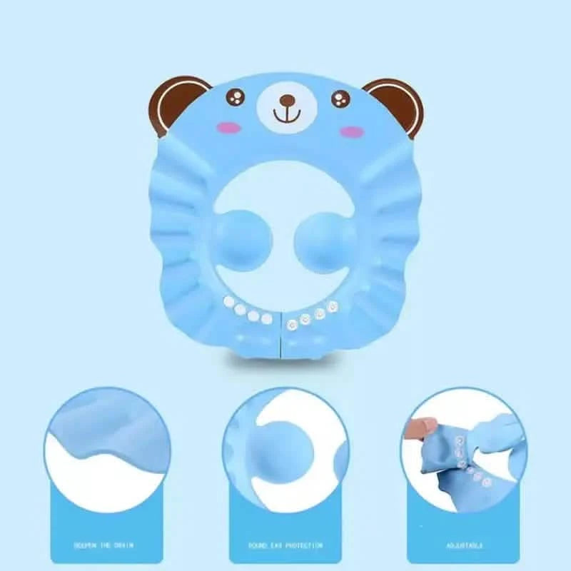 2-Pack: Baby Shower Cap Shield Adjustable Baby - DailySale