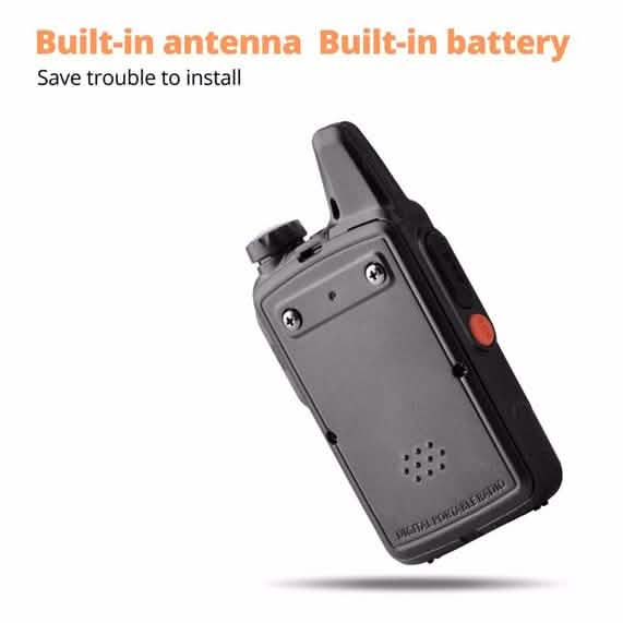 2-Pack: Baofeng T1 Walkie Talkie Tactical - DailySale