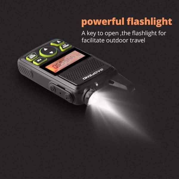 2-Pack: Baofeng T1 Walkie Talkie Tactical - DailySale