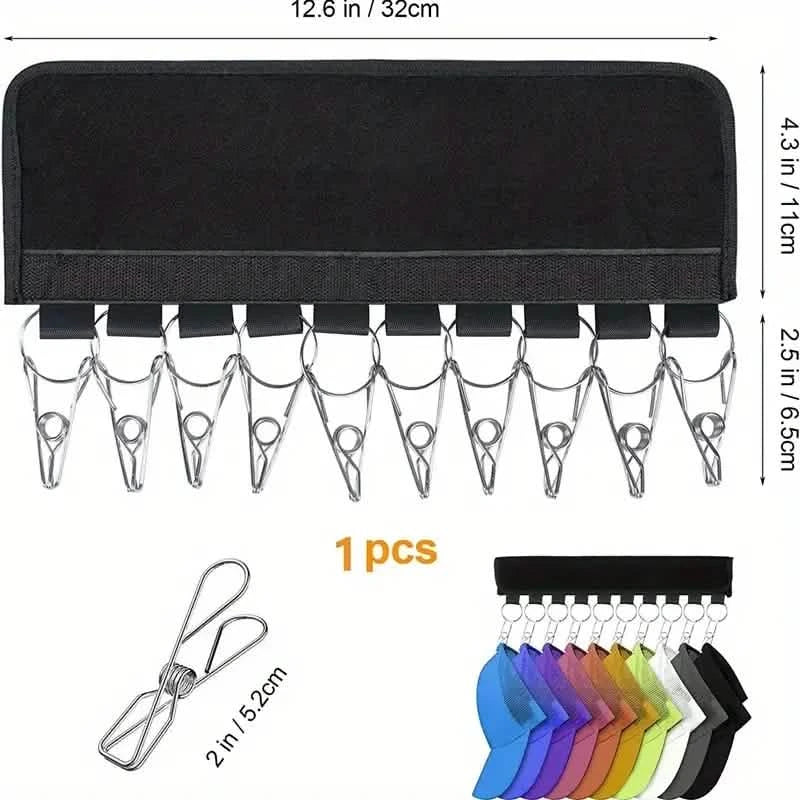 2-Pack: Baseball Cap Organizer Hanger Closet & Storage - DailySale