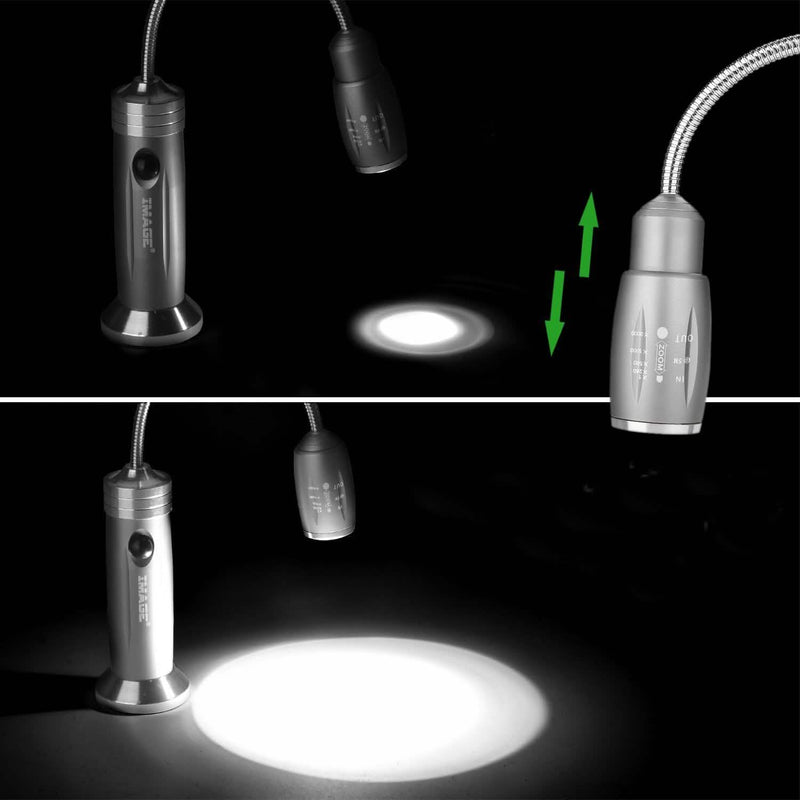 2-Pack: BBQ Grill LED Flashlight Goose Neck Outdoor Lamp Sports & Outdoors - DailySale