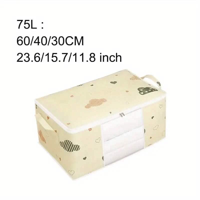 2-Pack: Blanket and Bedding Storage Bag Closet & Storage - DailySale