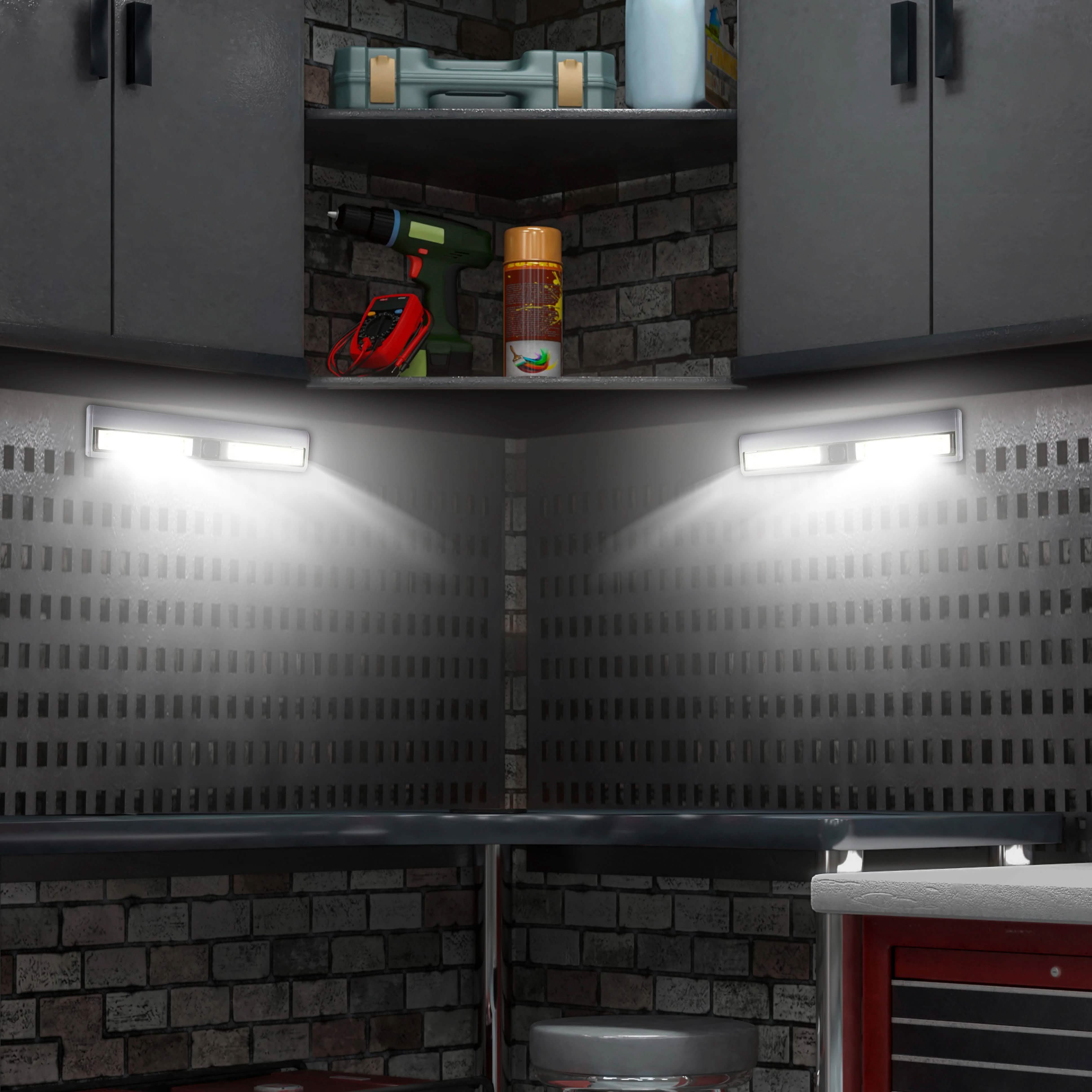 2-Pack: Bright Basics Ultra Bright Wireless Light Bars Lighting & Decor - DailySale