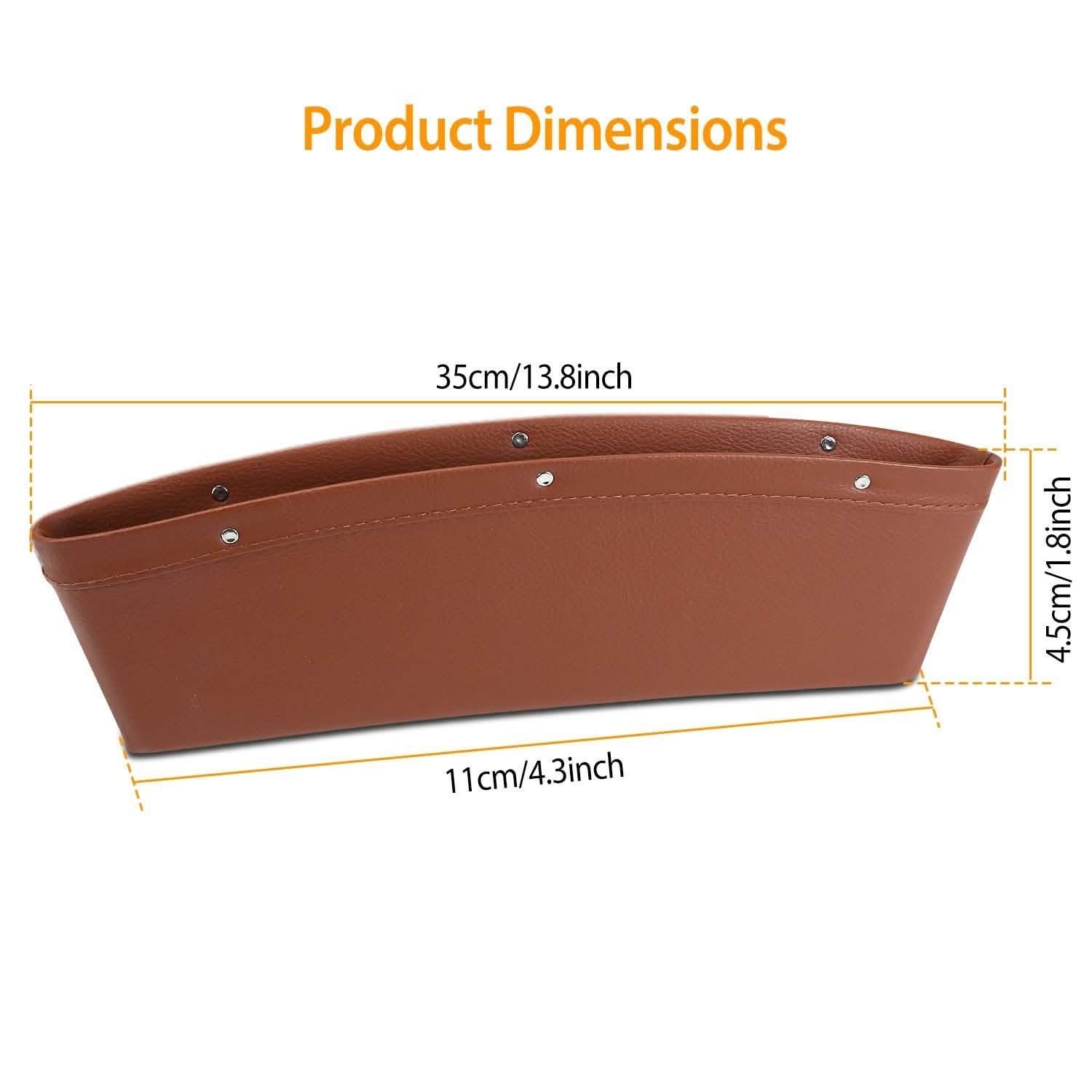 2-Pack: Car Seat Gap Pocket Automotive - DailySale