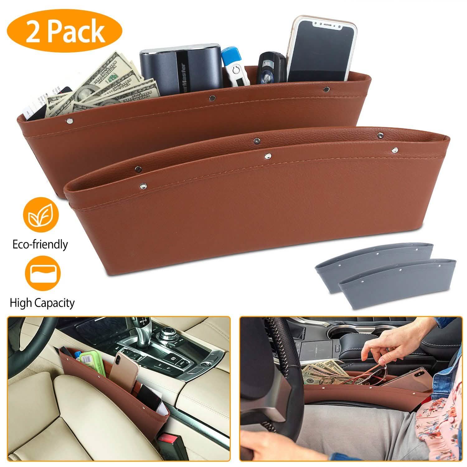 2-Pack: Car Seat Gap Pocket Automotive - DailySale